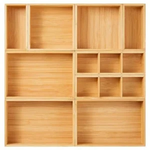 Bamboo Drawer Organizer